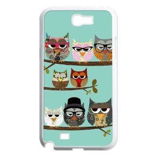 OwlHard Plastic Back Cover Case for Samsung Galaxy Note 2 N7100 Cell Phones & Accessories