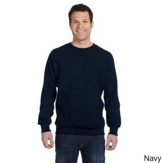 Weatherproof Weatherproof Mens Cross weave Crew Neck Shirt Navy Size XXL