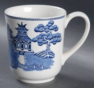 Johnson Brothers Willow Blue (England 1883 Backstamp) Mug, Fine China Dinnerwa