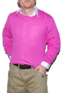 Polo Ralph Lauren Purple Label Mens Cashmere Sweater Pink Italy XXL at  Mens Clothing store