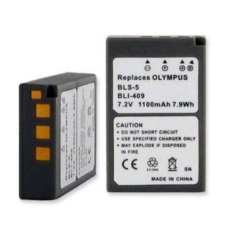 OLYMPUS BLS 5 7.2V 1100MAH Battery : Digital Camera Batteries : Camera & Photo