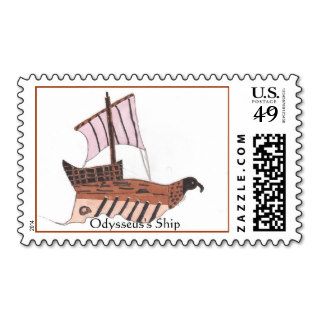 Odysseus&apos; Ship, Odysseus's Ship Stamp