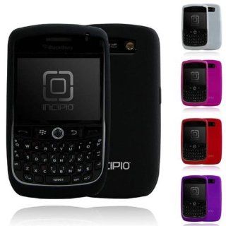Incipio BlackBerry Curve 8900 dermaSHOT Silicone Case   1 Pack   Carrying Case   Retail Packaging   Black: Cell Phones & Accessories
