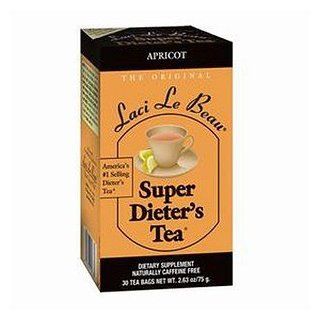 Natrol Laci Le Beau Super Dieter's Tea, Apricot, 30 Count: Health & Personal Care