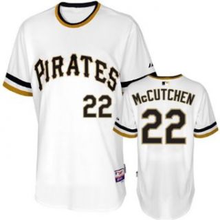 Pittsburgh Pirates Authentic 2013 Andrew McCutchen Alternate 2 Cool Base Jersey : Sports Fan Jerseys : Sports & Outdoors