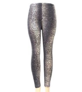 Women's Girls Leopard Print Stretch Skinny Leggings Tights Pencil Pants   Gray at  Womens Clothing store