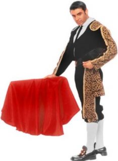 Adult Bull Fighter Halloween Costume (Size Large 42 44) Clothing