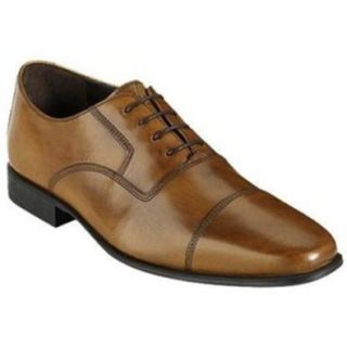 Cole Haan Mens Air Jefferson Cap Oxford,British Tan Calf,8.5 W (Wide)(W) US Shoes