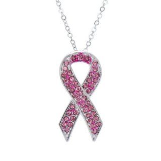 Breast Cancer Awareness Jewelry: Lorraine's Pink Ribbon Necklace Breast Cancer Awareness Jewelry: L : Sport Watches : Sports & Outdoors