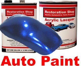 Cobalt Blue Firemist ACRYLIC LACQUER Car Auto Paint Kit: Automotive