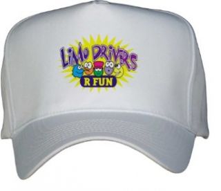 LIMO DRIVERS R FUN White Hat / Baseball Cap: Clothing