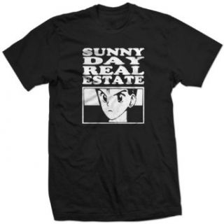 SUNNY DAY REAL ESTATE POSTER emo indie fire theft SHIRT: Clothing
