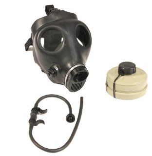 Israeli Civilian Gas Mask with NBC NATO Filter and Drinking Hydration Tube : Facial Masks : Beauty