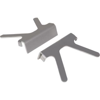 Yost Aluminum Vise Jaw Caps — 2-Pc., Fits 4 1/2in. Jaw, Model# 345  Misc. Clamps