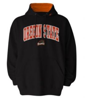 NCAA Men's Oregon State Beavers Hooded Sweatshirt (Black, Large) : Sports Fan Sweatshirts : Clothing