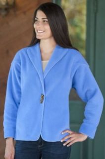 Women's Janska Saturday Fleece Jacket, FRENCH BLUE, Size LARGE Outerwear