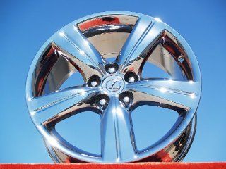 Lexus GS350/GS430: Set of 4 genuine factory 18inch chrome wheels: Automotive