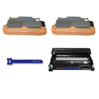 3 PACK Compatible Brother DR420 Drum Unit & TN450 High Yield (2,600 pages) Toner Cartridge Set   (1x DR420, 2x TN450)