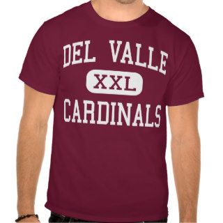 Del Valle   Cardinals   Junior   Del Valle Texas Tee Shirt