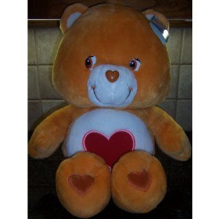 Care Bears JUMBO SIZE TENDERHEART BEAR 25" Plush (MINT WITH TAGS!): Toys & Games