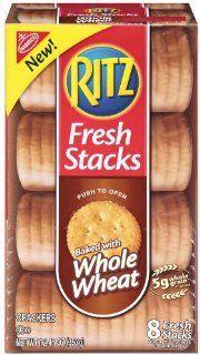 RITZ Fresh Stacks Whole Wheat Crackers, 12.47 Ounce (Pack of 4)  Grocery & Gourmet Food