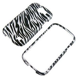 Zebra Stripes (Silver/Black) Protector Case for Samsung Galaxy Express SGH i437: Cell Phones & Accessories