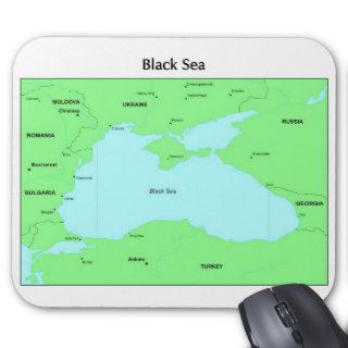 Black Sea Political map Mouse Pads