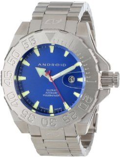 Android Men's AD442BBU Divemaster Silverjet 500 Automatic Blue Watch: Watches