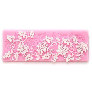 Wholeport Fondant Lace Mold Fondant Mold Candy Mold Cake Decorating Molds: Food Sculpting Tools: Kitchen & Dining