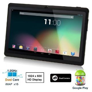 Dragon Touch 7'' Black Dual Core Y88 Google Android 4.1 Tablet PC, Dual Camera, HD 1024x600, 4GB, Google Play Pre load, HDMI, 3D Game Supported (enhanced version of A13)[By TabletExpress]  Tablet Computers  Computers & Accessories