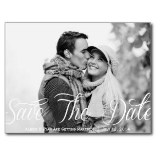 Save The Date USPS Photo Postcard