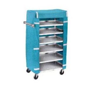 Lakeside 437 Tray Delivery Cart w/ 6 Shelves & Fire Resistant Cover, Each   Kitchen Storage And Organization Product Accessories