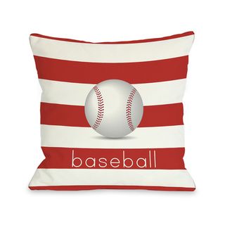 Baseball Throw Pillow Throw Pillows