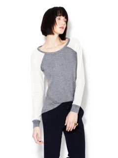 Pointelle Baseball Tee by The Letter