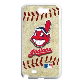 Custom Cleveland Indians Case for Samsung Galaxy Note 2 N7100 IP 21483 Cell Phones & Accessories