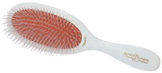 Mason Pearson Detangler All Nylon Hair Brush With White Handle : Beauty