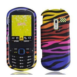 For Straight Talk Samsung R455c Accessory   Color Zebra Design Hard Case Cover + LF Screen Wiper: Cell Phones & Accessories