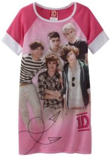 1D One Direction Girls Nightgown (M (7/8)): Clothing