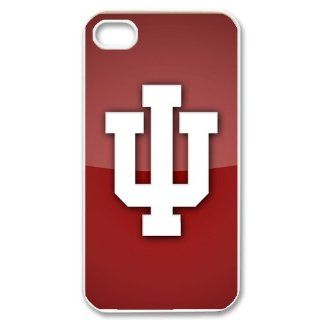 Custom Indiana Hoosiers Cover Case for iPhone 4 4s LS4 2157 Cell Phones & Accessories