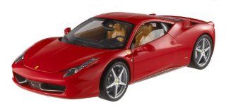 Hot Wheels Elite Ferrari 458 Italia 1:18th Scale   Red: Toys & Games