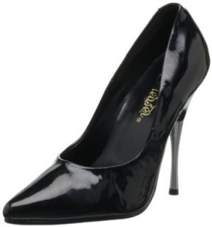 Pleaser Women's Entice 451 Mary Jane Style Pump,Black Patent,5 M US: Shoes