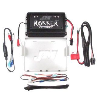 J&M Rokker Series 250 Watt 2 Channel Amplifier Kit JAMP 250HC06P: Automotive