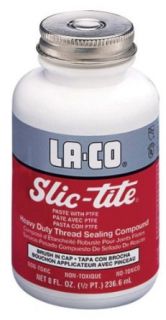 LA CO Slic Tite Premium Thread Sealant Paste with PTFE,  50 to 500 Degree F Temperature: Industrial & Scientific
