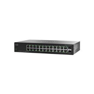 Cisco SG 102 24 24 Port Gigabit Ethernet Switch. SG 24PORT 102 24 COMPACT GIGABIT SWITCH STK SW. 24 Port   2 Slot   24 x 10/100/1000Base T   2 x SFP (mini GBIC) Slot: Computers & Accessories