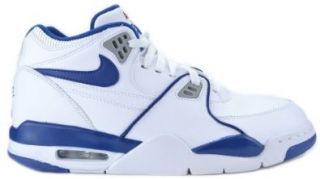 Nike Air Flight 89 Men's Basketball Shoes White/Royal Blue/Grey/Red 306252 100 (9.5 M): Shoes