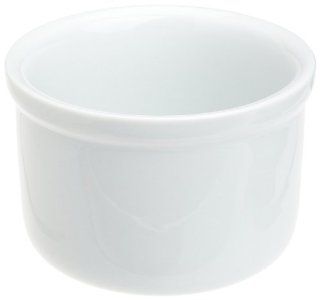 Kitchen Supply 8042 White Porcelain Chili bowl, 16 ounce 4.75 Inch Diameter Kitchen & Dining