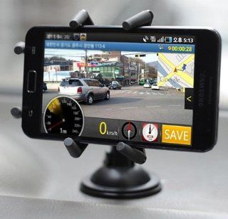 GaonTech Samsung Galaxy Note 3 Windshield Dashboard Black Car Holder Mount : Sports Fan Cell Phone Accessories : Sports & Outdoors