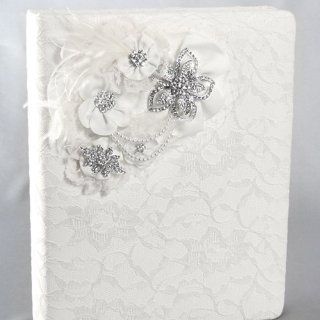 Ivy Lane Genevieve White Lace Memory Book: Jewelry