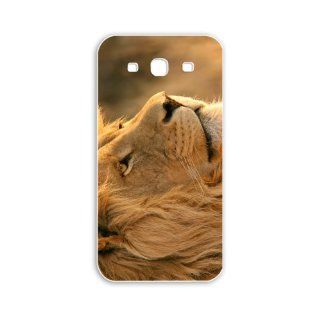 Diy Samsung Galaxy S3/SIII Animals Series lion wide Animals Birds Black Case of Girlfriend Cellphone Skin For Men: Cell Phones & Accessories