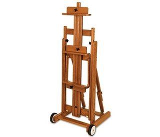 Mirage All Media Easel   Walnut Stain: